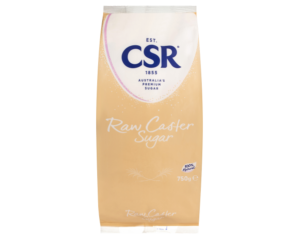 CSR Raw Caster Sugar 750g