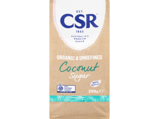 CSR Organic & Unrefined Coconut Sugar 250g