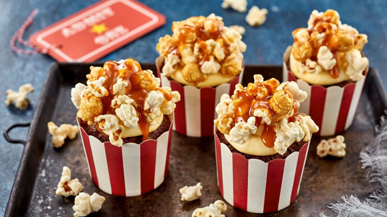 Popcorn Cupcakes