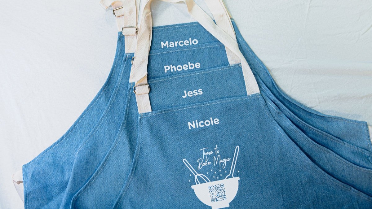 Claim your personalised QR Apron