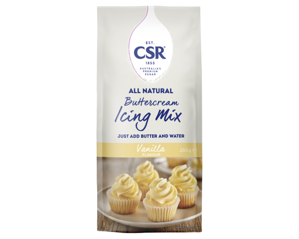 CSR All Natural Buttercream Icing Mix Vanilla Flavour 250g