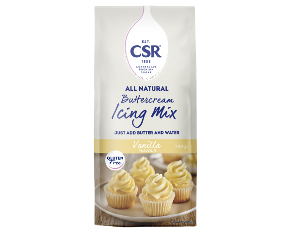 CSR Icing Mix Buttercream Vanilla 250 g CSR Icing Mix Buttercream Vanilla 250 g