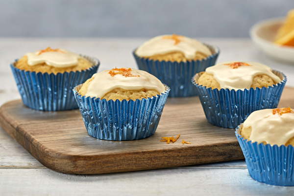 orange coconut cupcakes