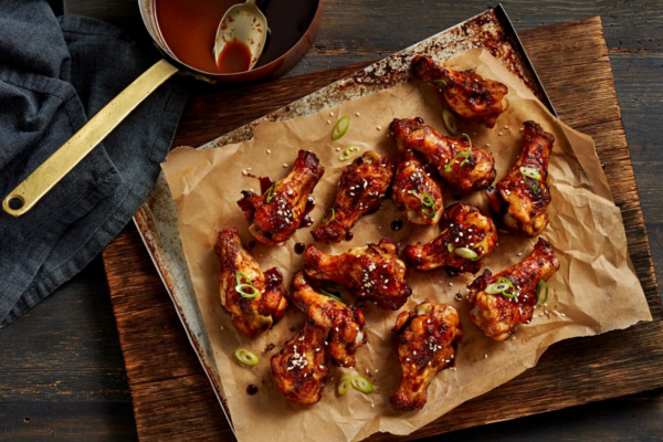 sticky marinated chicken