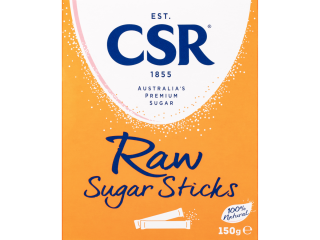 CSR Sugar Raw Sticks 150 g