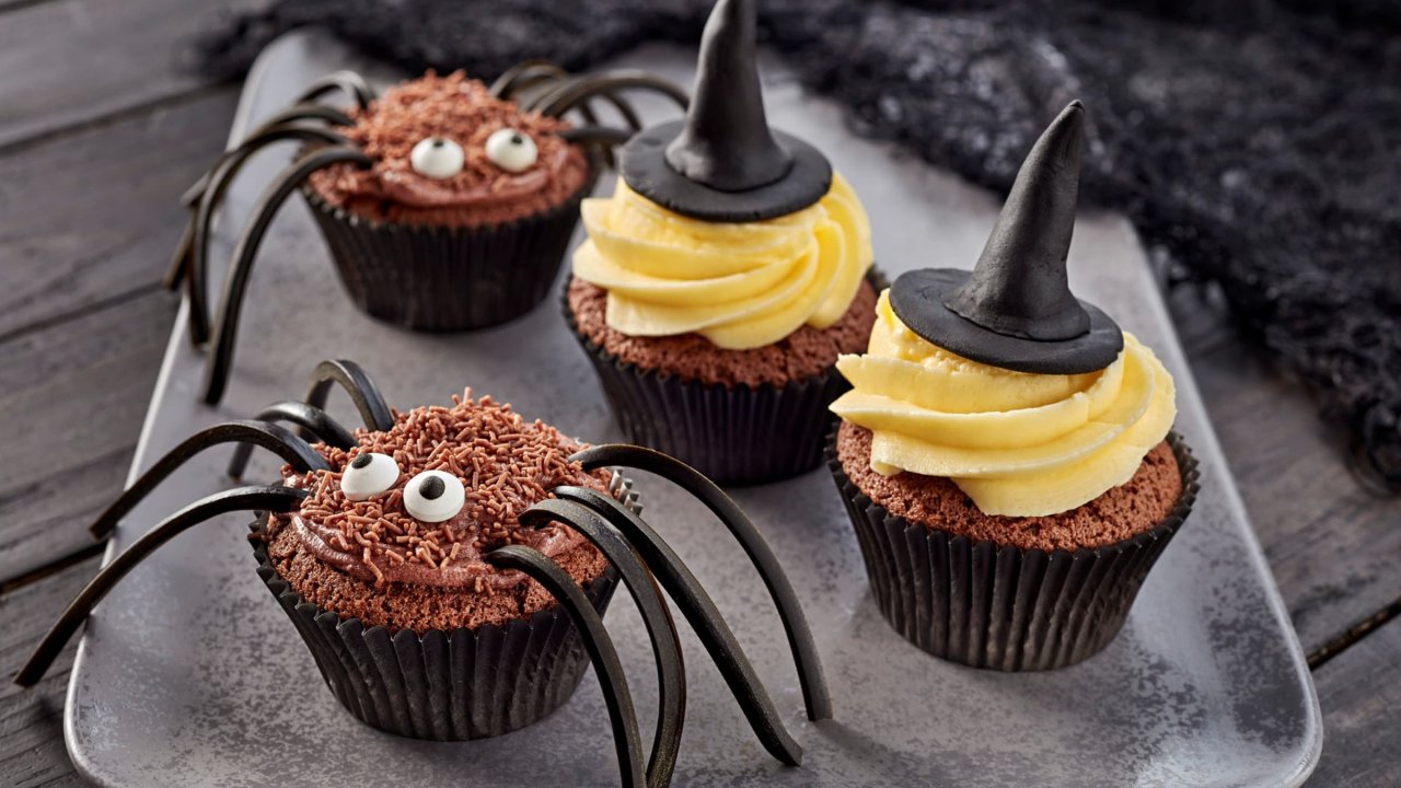 Chocolate Halloween Cupcakes