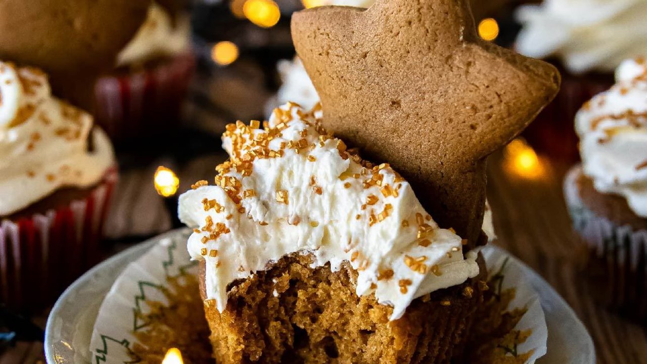 Gingerbread Cupcakes 