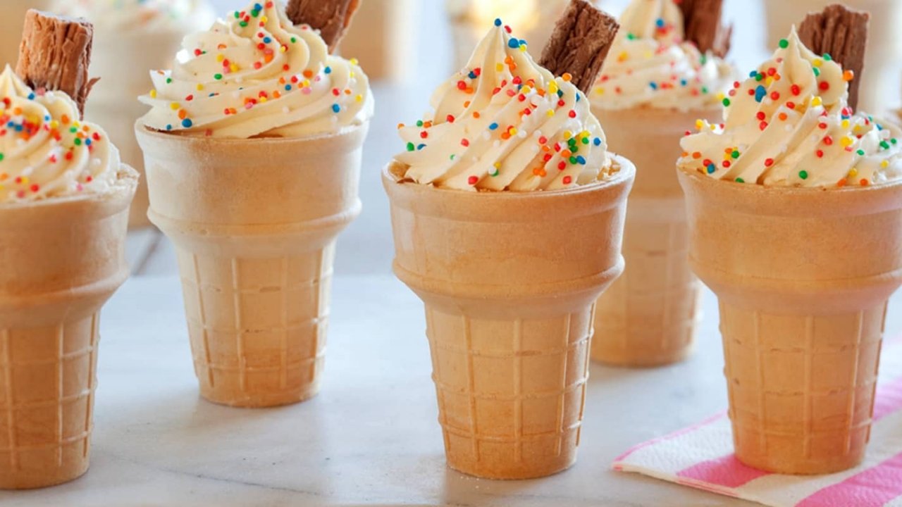 Ice Cream Cone Cupcakes