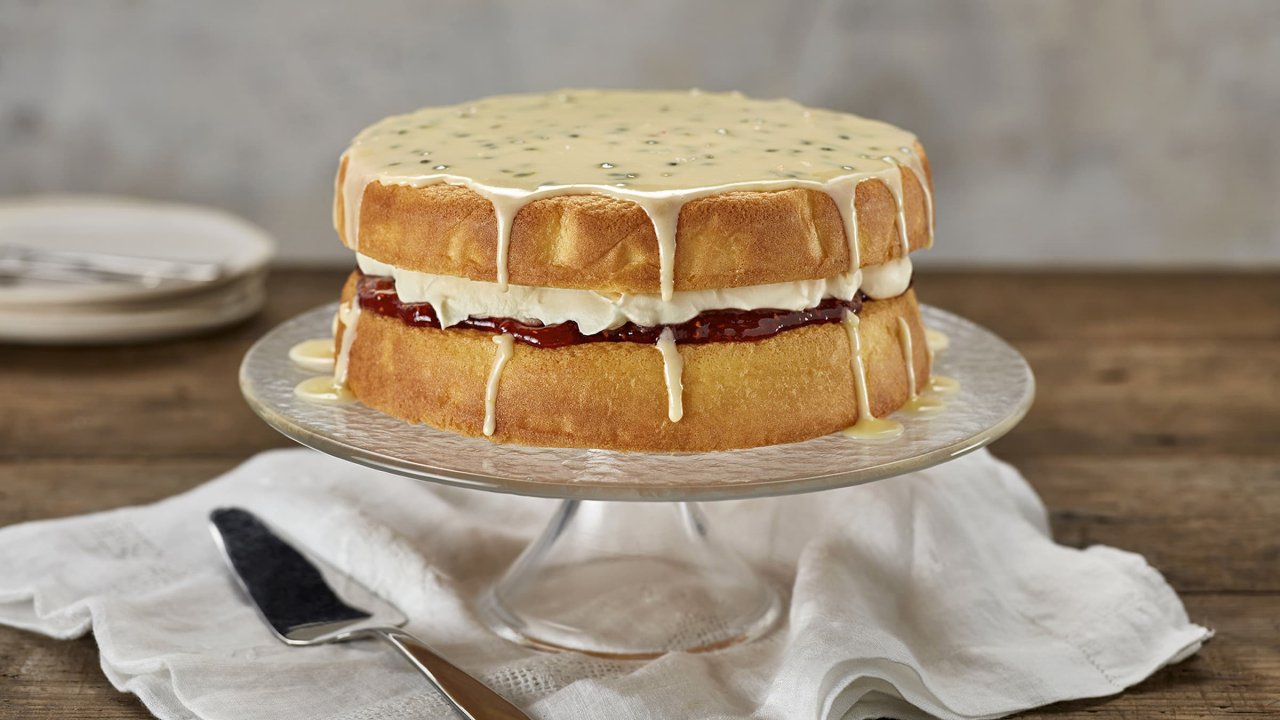 Passionfruit Sponge Cake