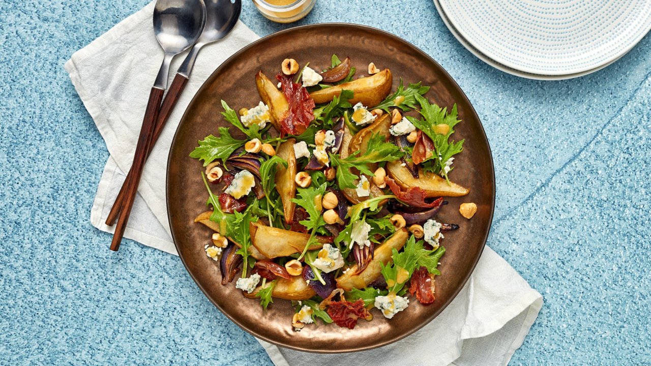Roasted Pear Salad