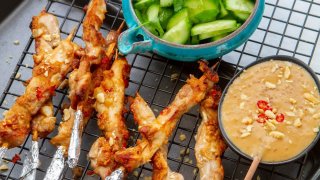 Chicken Satay Skewers