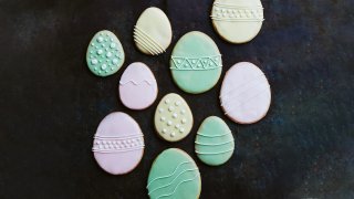 Donna Hay Brown Sugar Easter Egg Cookies