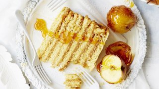 spiced apple stack cake